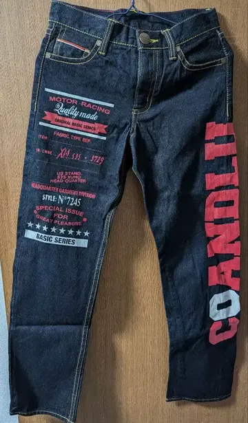 코코루루 데님 셀비지 적이 Y2K