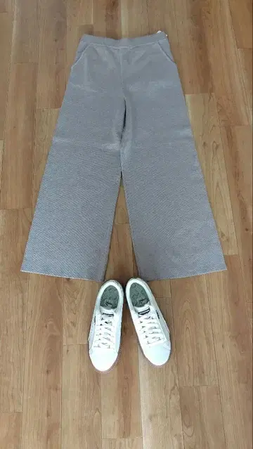 코엔 니트 와이드 팬츠 새상품