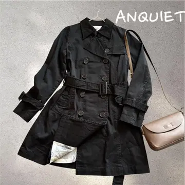 508 앙크와이어트 [ 1 ] 트렌치코트 스프링 코트 벨트 포함