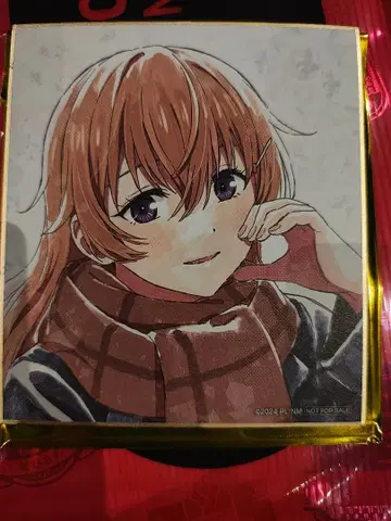 니지가사키 학원 스쿨 아이돌 동호회 입장 특전 미니 색지 오미 카나타