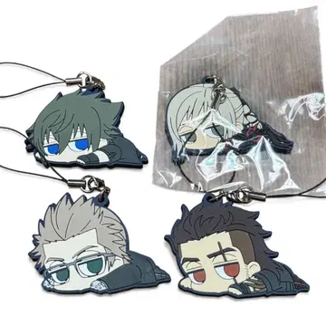 파이널 판타지 15 다루룬 러버 스트랩 4개 세트