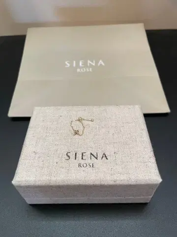 SIENA ROSE 온라인 한정판 크로스 체인 반지
