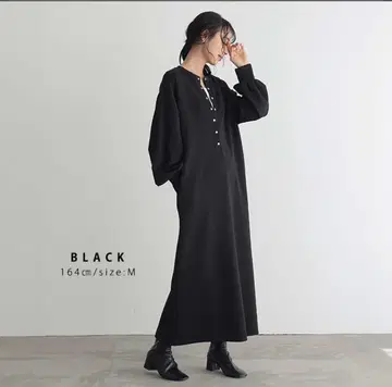 for/c 헨리넥 종이상자 원피스 M 사이즈