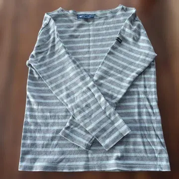 SAINT JAMES 스트라이프 긴팔 T셔츠 XXS