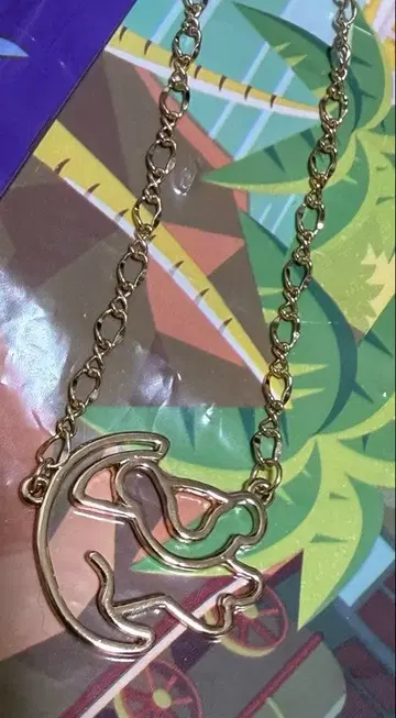 디즈니 라이온킹 심바 목걸이 주얼리 Disney