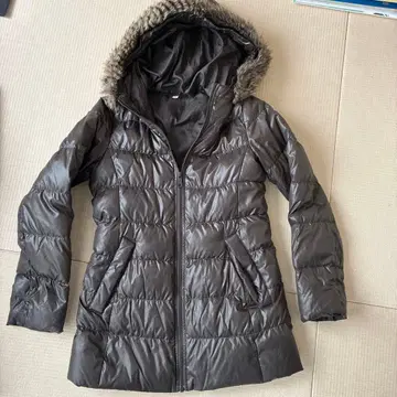 후드 부착 다운 자켓 S