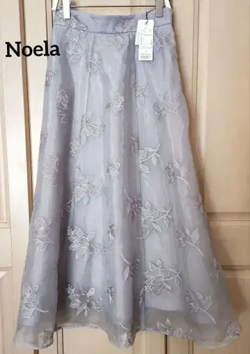 Noela 오간자 자수 스커트