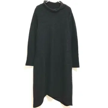 지우 원피스 튜닉 울 40 지우 다크 그레이 변형