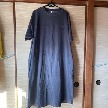 그레이 반팔 티셔츠 원피스