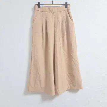 GIVORS 와이드 팬츠 베이지 M 사이즈 택 포함 여성용