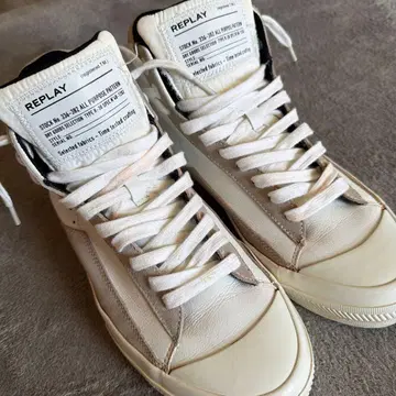 [ REPLAY ] 하이컷 스니커즈 26.5