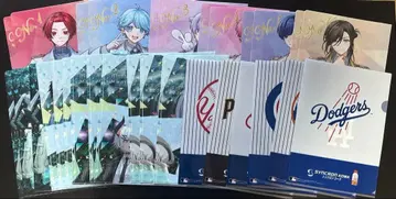 클리어 파일 30장 세트 이레스 다저스 오타니 니지산지 훼미리마트 한정판