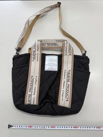 THEATRE PRODUCTS 블랙 숄더백