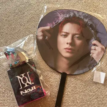 number_i 응원봉 부채