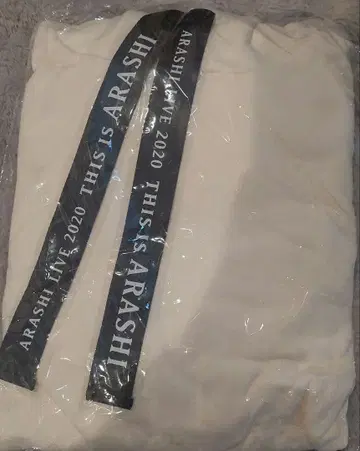 ARASHI LIVE 2020 화이트 맨투맨