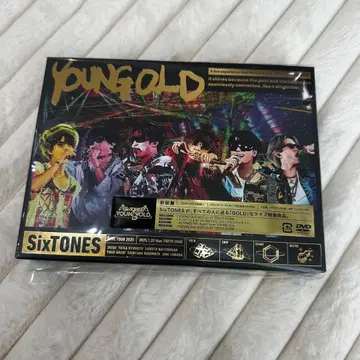SixTONES YOUNG GOLD 초회 한정판 DVD