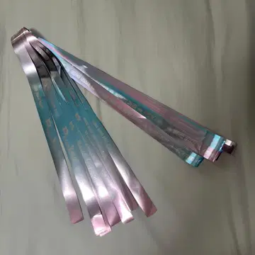 나니와단시 은색 테이프 모자 꽁지 보야주 2025 8개 새상품급