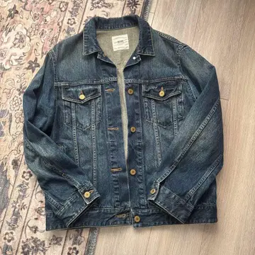 BLUE Spick & Span 다크 블루 데님 자켓