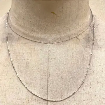 SILVER925 진주 체인 목걸이/실버 목걸이