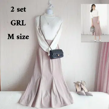 부드럽고 더스티 핑크가 흔들리는 코디 세트 2점 코디 판매