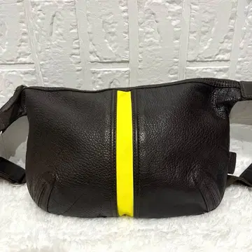 [레어] paul smith 폴스미스 숄더백 브라운 천연 가죽