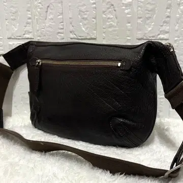 [레어] paul smith 폴스미스 숄더백 브라운 천연 가죽