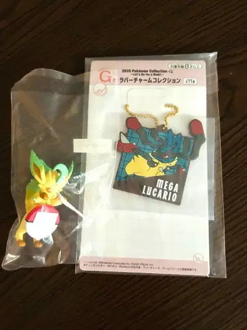 제일복권 포켓몬 F상 길거리 산책 챠라링 프렌즈 G상 러버 참 컬렉션