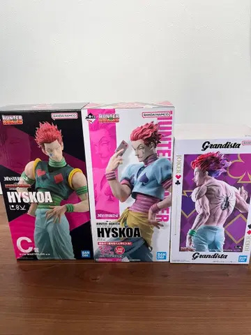 헌터헌터 제일복권 히소카 3종 세트