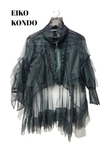 1111722 EIKOKONDO 메쉬 튜닉 자켓 세트