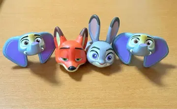 주토피아 패션 반지 닉 주디 피닉 A