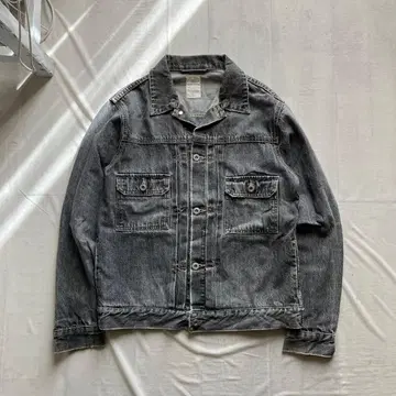 백 넘버 / 데님 재킷 2nd 타입 M 그레이