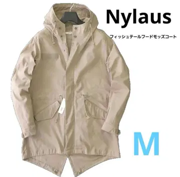 Nylaus 피쉬테일 후드 모즈 코트/M/새상품