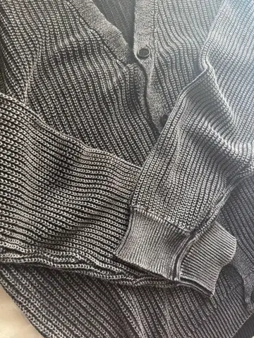 [ 새상품 미사용 ] 가디건 와플 니트