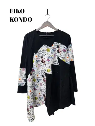 1111676 EIKOKONDO 프린트 패턴 튜닉