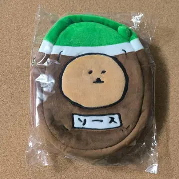 농담곰 두더지 고로케 페이스 파우치 소스