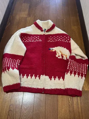 SWEET-ORR 카우친 집업 울 SIZE F 1990년대