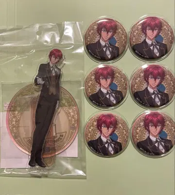 마루이 분타 아크릴 스탠드 & 캔뱃지 6개 세트