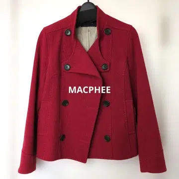 TOMORROW LAND MACPHEE 레드 피 코트