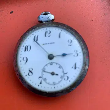 JEPHTRE 회중시계 화이트 다이얼