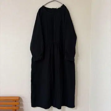 새상품급 blue willow 블루위로 기모 롱 원피스