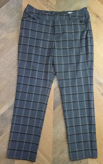 mint breeze 새상품 그레이 체크 무늬 슬랙스 11호 y39