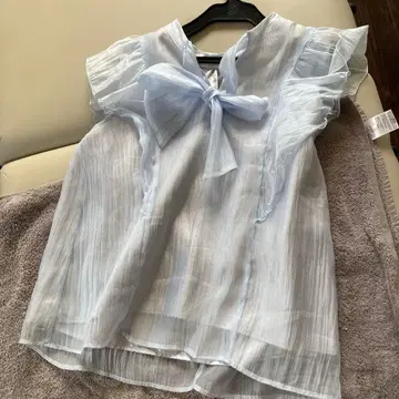 앞뒤 리버서블 블라우스