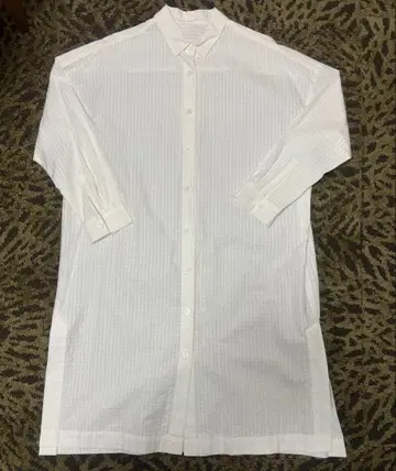 나카가와 마사시치 상점 화이트 긴팔 셔츠 블라우스