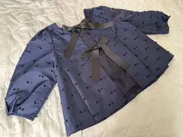 [택 포함 새상품] petit main 전후 2WAY 풀오버