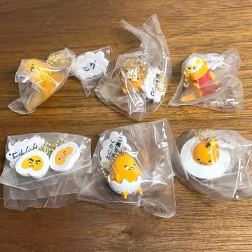 산리오 구데타마 이상한 포즈 마스코트 전 6종 세트 미사용 새상품