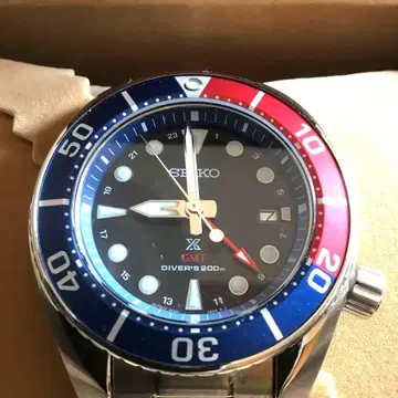 [ 미사용급 ] SEIKO/세이코 프로스펙스 솔라 GMT