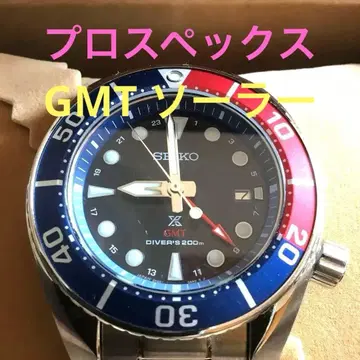 [ 미사용급 ] SEIKO/세이코 프로스펙스 솔라 GMT