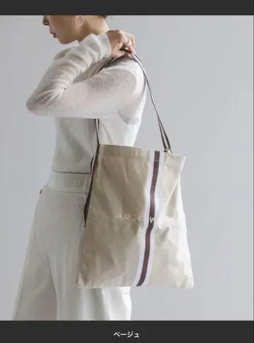 N.Jam 에.잼 토트백 베이지