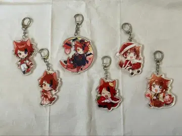 스토푸리 리이누군 아크릴 키링 6점 묶음 판매