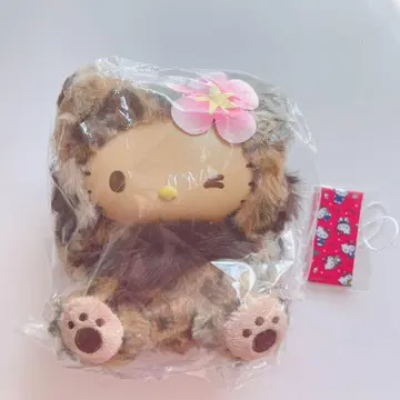 산리오 헬로키티 파인 페이스 캣 키링 마스코트